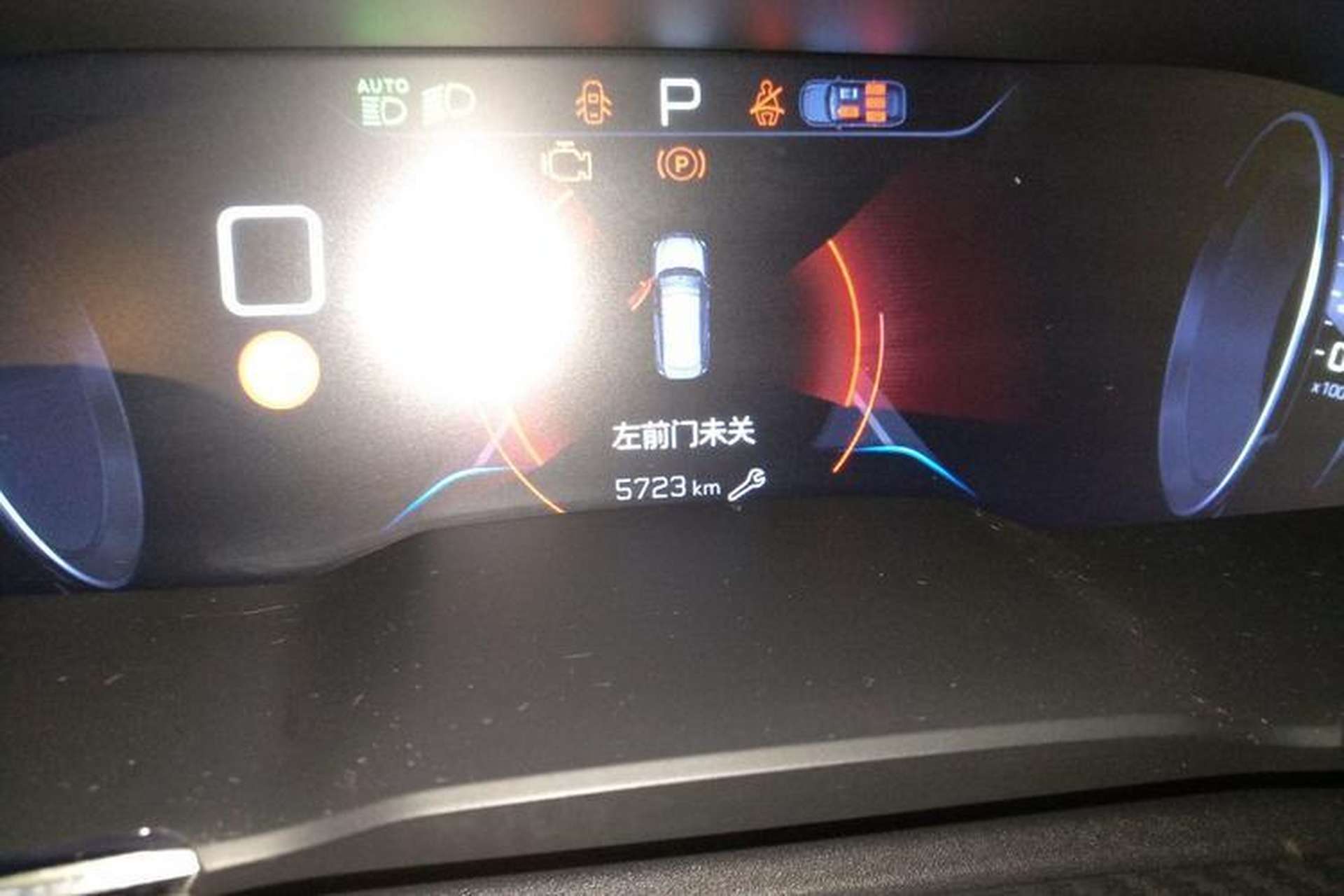 Used Peugeot 508 2019 508L 400THP PureTech Passion Edition China VI standard Odometer Close Up