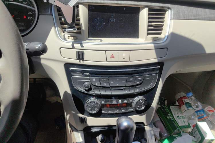 Used Peugeot 508 2011 2.3L Automatic Flagship Edition Audio And AC Panel