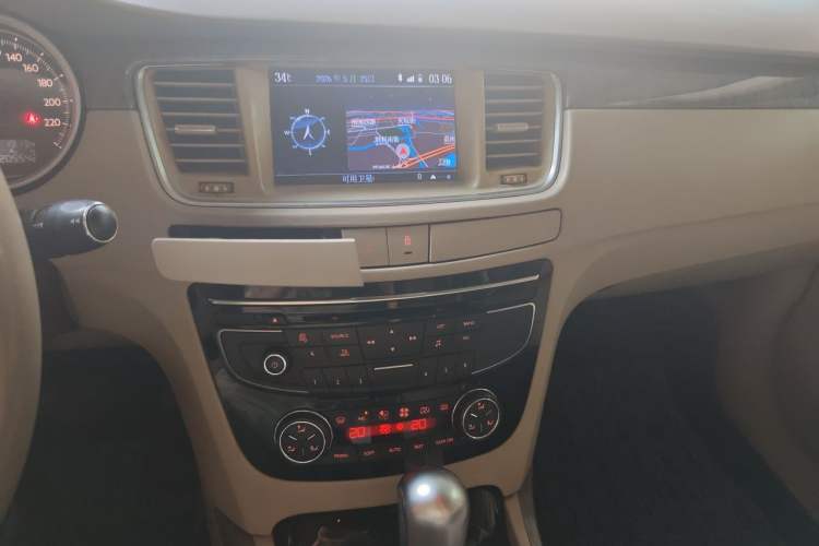 Used Peugeot 508 2011 2.3L Automatic Flagship Edition Audio And AC Panel