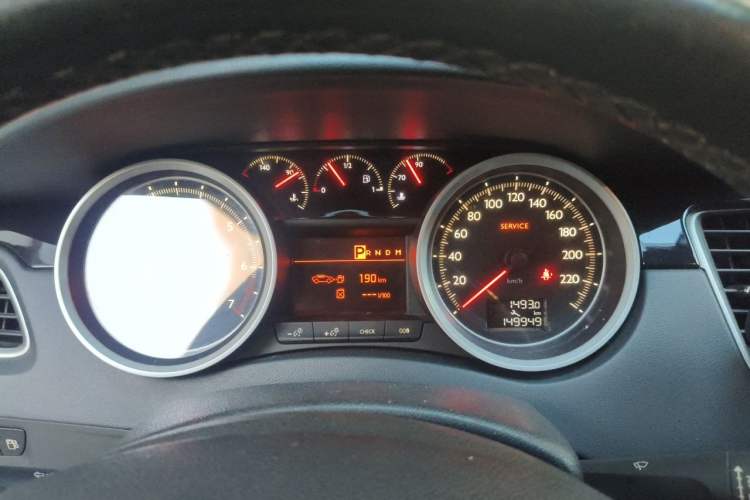 Used Peugeot 508 2011 2.3L Automatic Luxury Edition Instrument Cluster