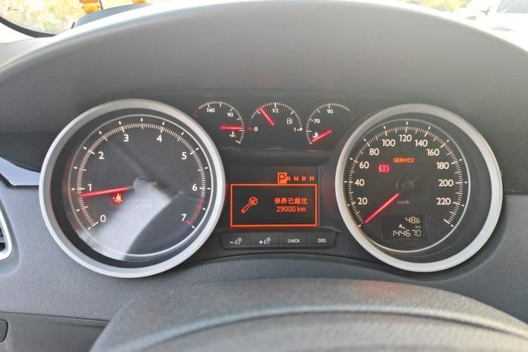 Used Peugeot 508 2011 2.3L Automatic Luxury Edition Instrument Cluster
