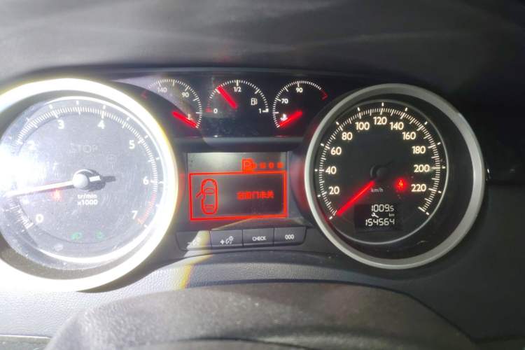 Used Peugeot 508 2011 2.3L Automatic Luxury Edition Instrument Cluster