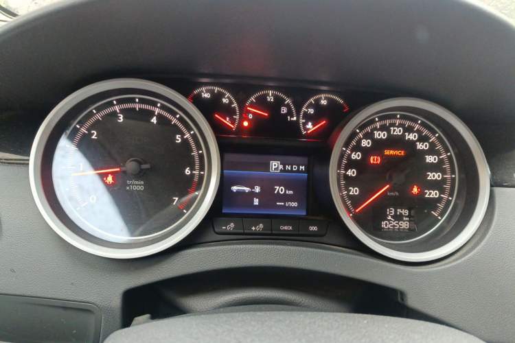 Used Peugeot 508 2011 2.3L Automatic Flagship Edition Instrument Cluster