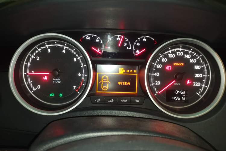 Used Peugeot 508 2011 2.3L Automatic Luxury Edition Instrument Cluster