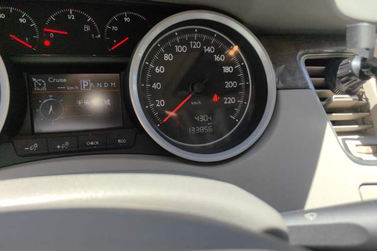 Used Peugeot 508 2011 2.3L Automatic Flagship Edition Odometer Close Up