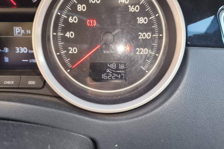 Used Peugeot 508 2011 2.3L Automatic Flagship Edition Odometer Close Up