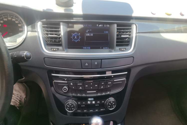 Used Peugeot 508 2011 2.3L Automatic Flagship Edition Audio And AC Panel