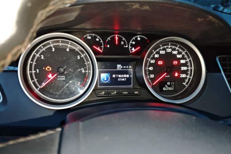 Used Peugeot 508 2011 2.3L Automatic Flagship Edition Instrument Cluster
