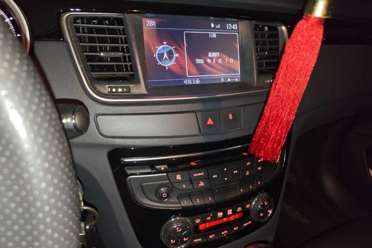Used Peugeot 508 2011 2.3L Automatic Luxury Edition Audio And AC Panel