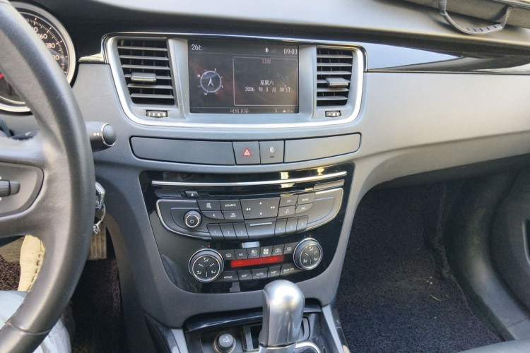 Used Peugeot 508 2011 2.3L Automatic Luxury Edition Audio And AC Panel