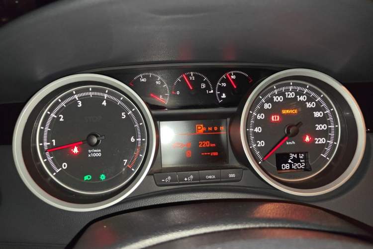 Used Peugeot 508 2011 2.3L Automatic Luxury Edition Instrument Cluster