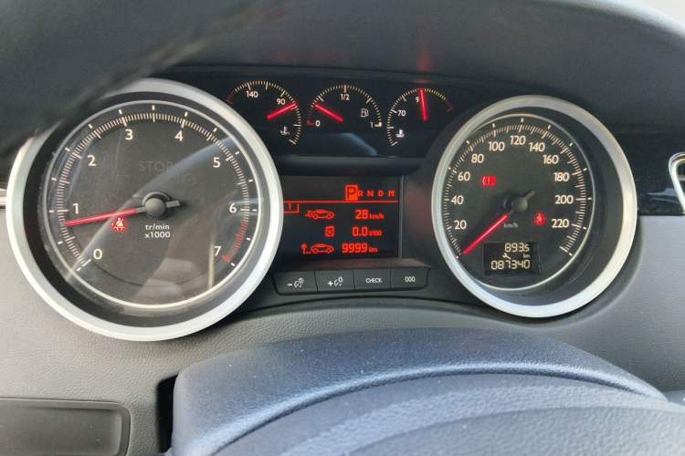 Used Peugeot 508 2011 2.3L Automatic Luxury Edition Instrument Cluster