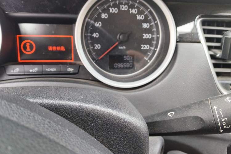 Used Peugeot 508 2011 2.3L Automatic Luxury Edition Odometer Close Up