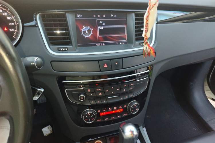 Used Peugeot 508 2011 2.3L Automatic Luxury Edition Audio And AC Panel