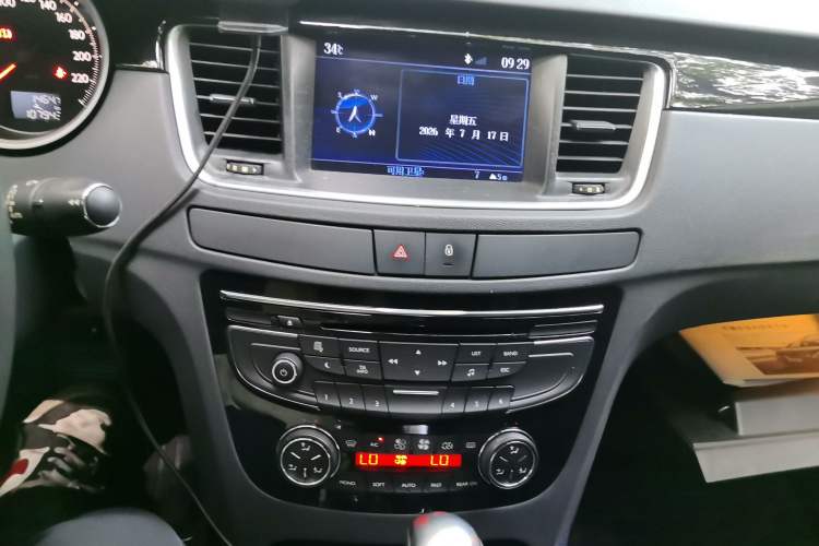 Used Peugeot 508 2011 2.3L Automatic Flagship Edition Audio And AC Panel