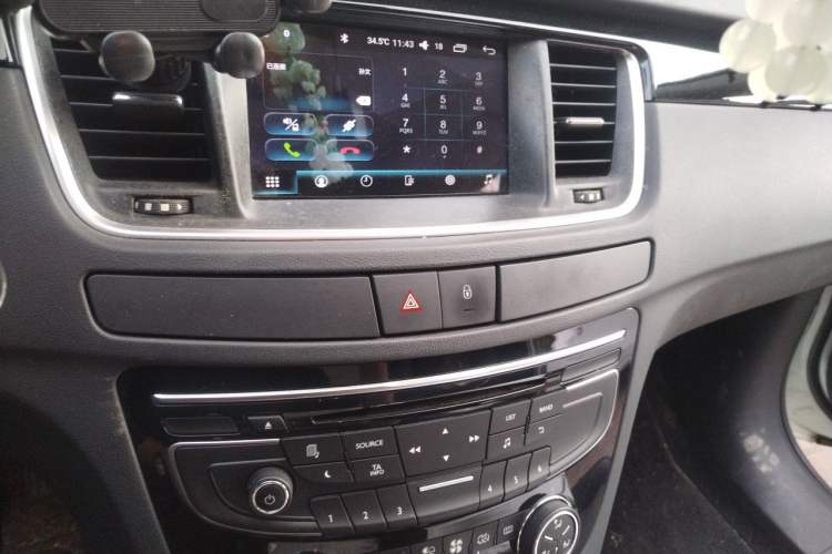 Used Peugeot 508 2011 2.3L Automatic Flagship Edition Audio And AC Panel