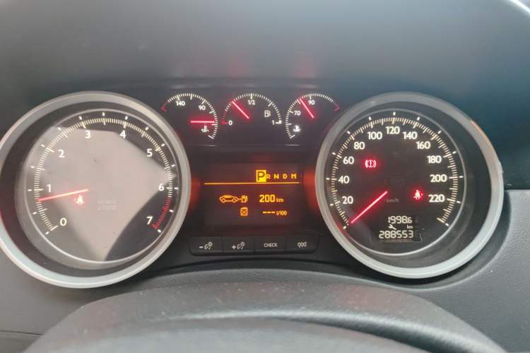 Used Peugeot 508 2011 2.3L Automatic Luxury Edition Instrument Cluster