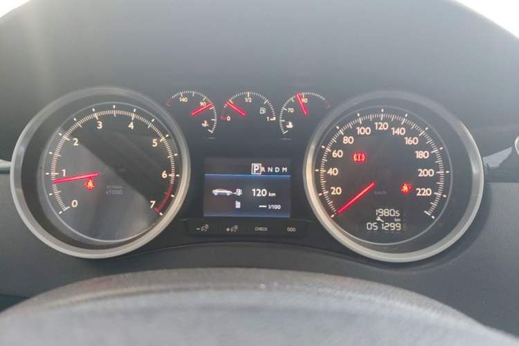 Used Peugeot 508 2011 2.3L Automatic Flagship Edition Instrument Cluster
