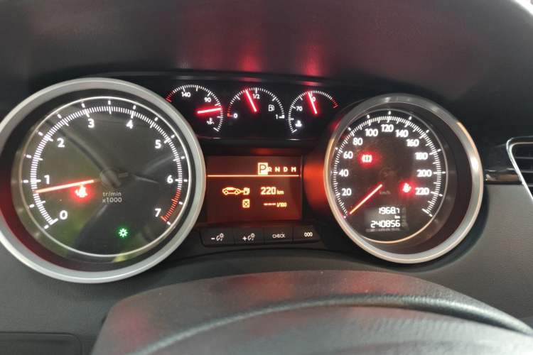 Used Peugeot 508 2011 2.3L Automatic Luxury Edition Instrument Cluster
