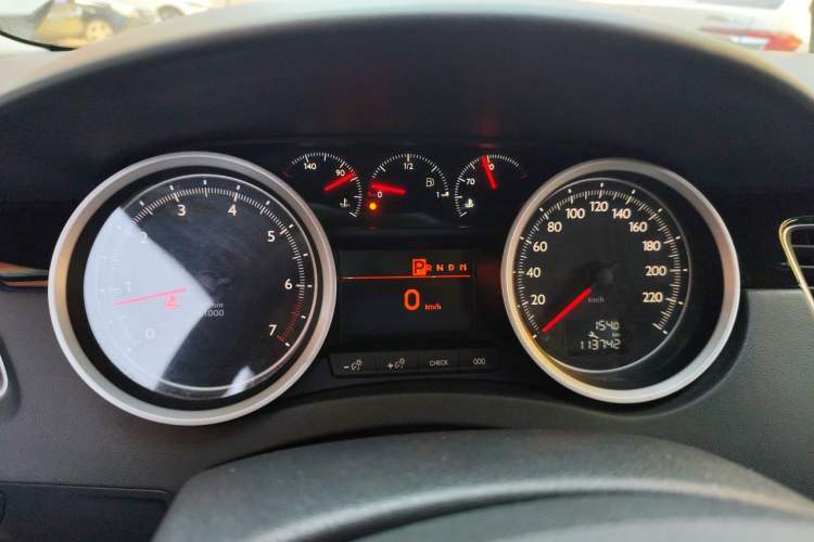 Used Peugeot 508 2011 2.3L Automatic Luxury Edition Instrument Cluster