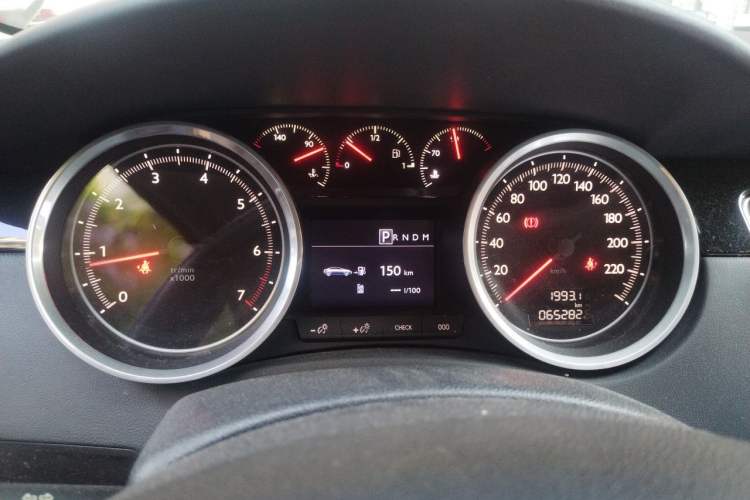 Used Peugeot 508 2011 2.3L Automatic Flagship Edition Instrument Cluster