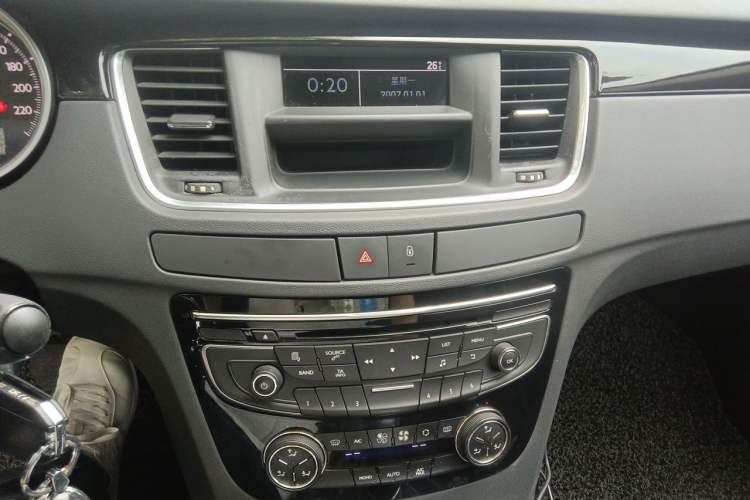 Used Peugeot 508 2012 2.0L Automatic Sunroof Classic Edition Audio And AC Panel