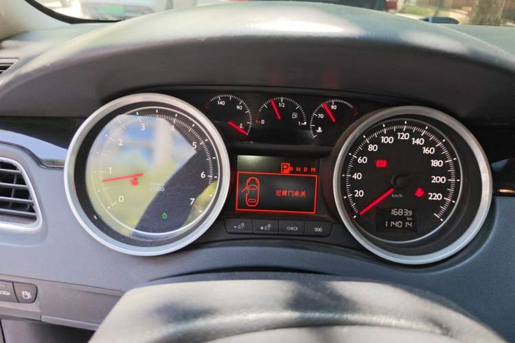 Used Peugeot 508 2012 2.0L Automatic Smart Enjoyment Version Instrument Cluster