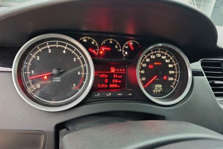 Used Peugeot 508 2012 2.0L Automatic Sunroof Classic Edition Instrument Cluster