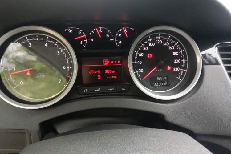 Used Peugeot 508 2012 2.0L Automatic Sunroof Classic Edition Instrument Cluster