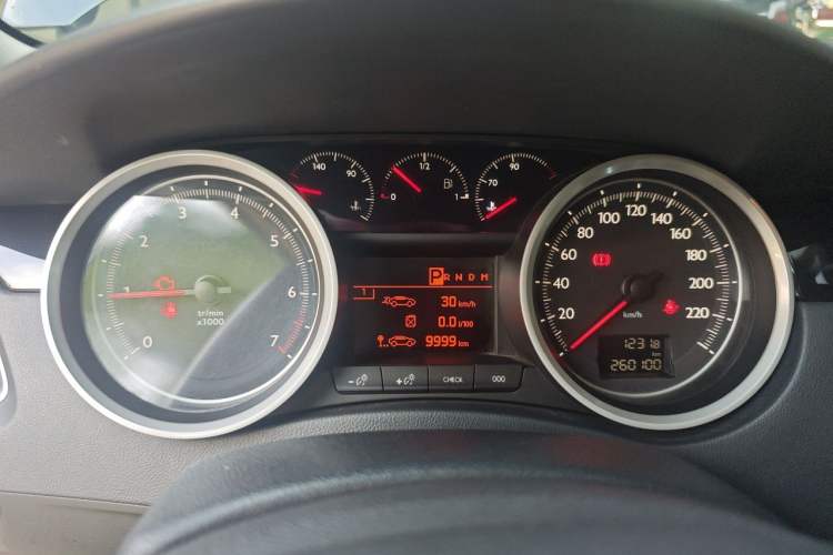 Used Peugeot 508 2012 2.0L Automatic Luxury Edition Instrument Cluster