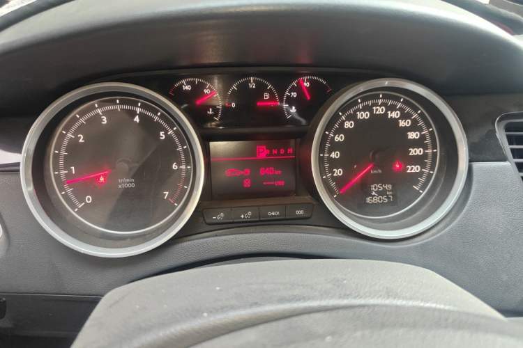 Used Peugeot 508 2012 2.0L Automatic Smart Enjoyment Version Instrument Cluster