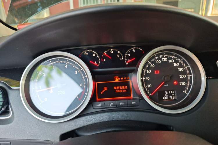 Used Peugeot 508 2012 2.0L Automatic Luxury Edition Instrument Cluster