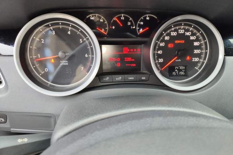 Used Peugeot 508 2012 2.0L Automatic Sunroof Classic Edition Instrument Cluster