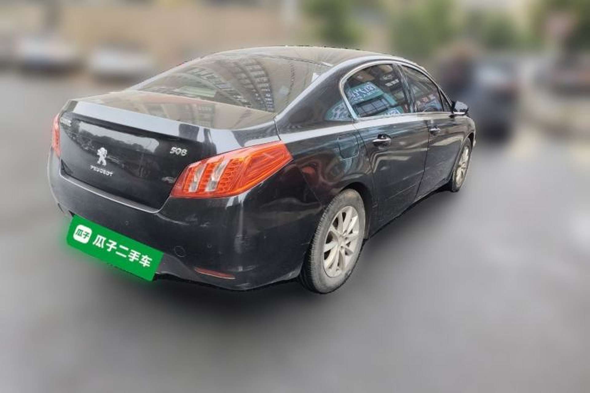 Used Peugeot 508 2012 2.0L Automatic Sunroof Classic Edition Rear Right 45 Deg