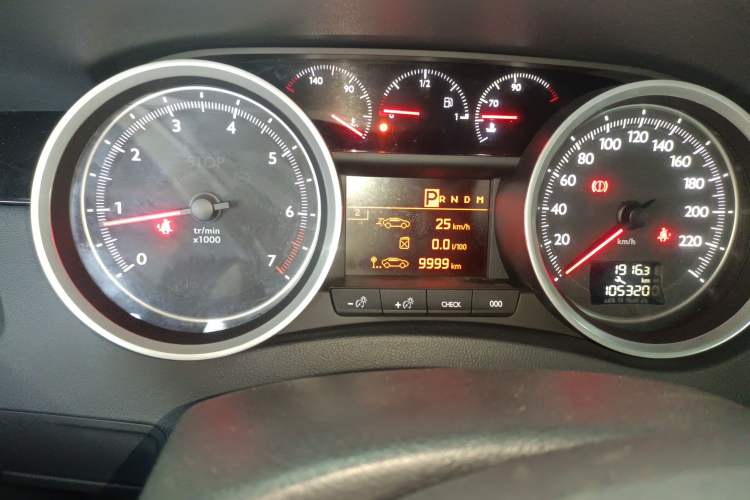 Used Peugeot 508 2012 2.0L Automatic Luxury Edition Instrument Cluster