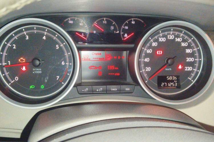 Used Peugeot 508 2012 2.0L Automatic Smart Enjoyment Version Instrument Cluster