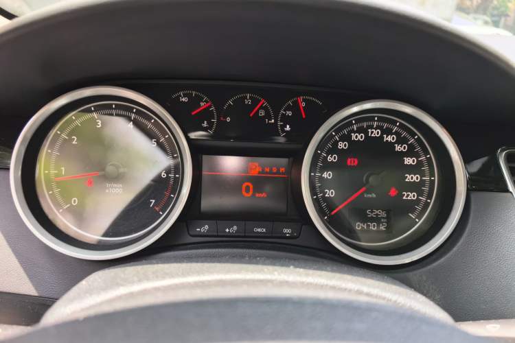 Used Peugeot 508 2012 2.0L Automatic Luxury Edition Instrument Cluster