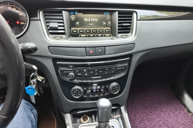 Used Peugeot 508 2012 2.0L Automatic Smart Enjoyment Version Audio And AC Panel