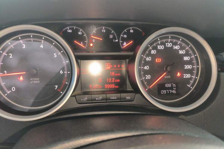 Used Peugeot 508 2012 2.0L Automatic Sunroof Classic Edition Instrument Cluster