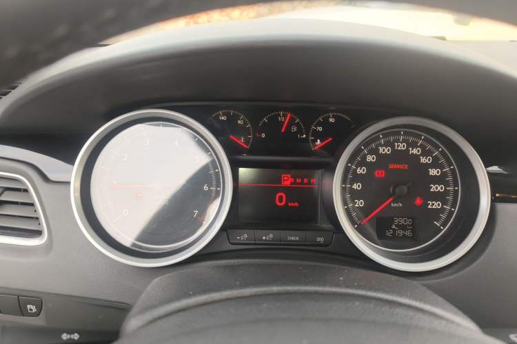 Used Peugeot 508 2012 2.0L Automatic Sunroof Classic Edition Instrument Cluster