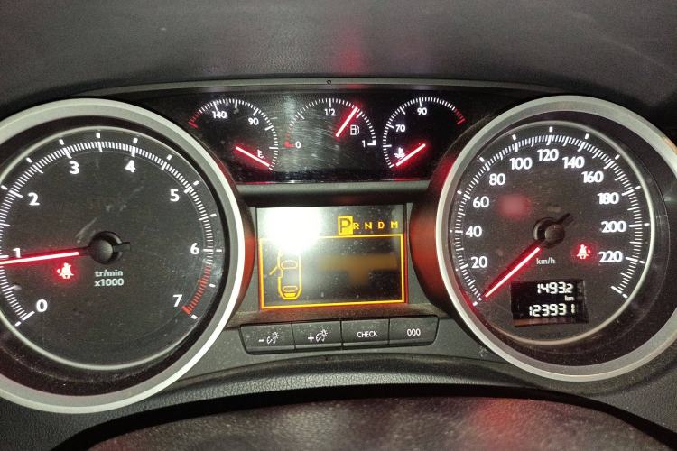 Used Peugeot 508 2012 2.0L Automatic Sunroof Classic Edition Instrument Cluster