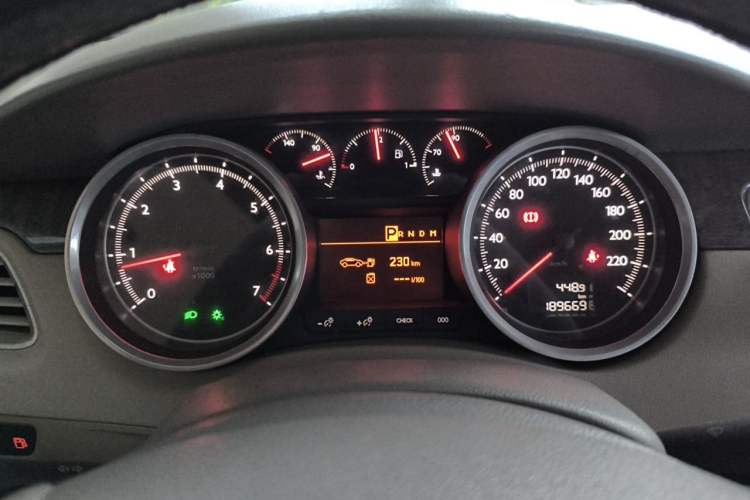 Used Peugeot 508 2012 2.0L Automatic Luxury Edition Instrument Cluster