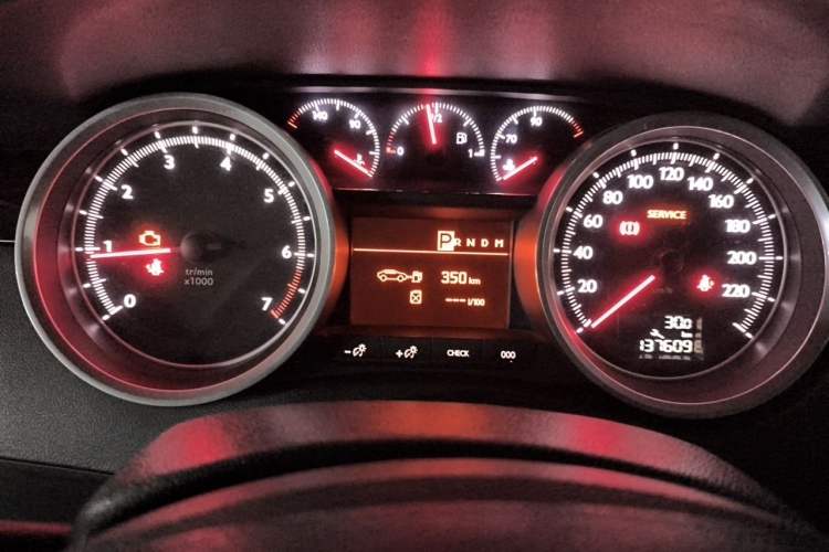 Used Peugeot 508 2012 2.0L Automatic Luxury Edition Instrument Cluster