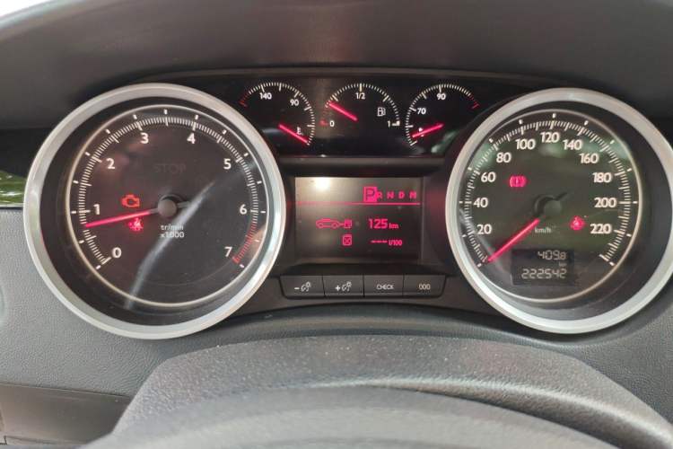 Used Peugeot 508 2012 2.0L Automatic Sunroof Classic Edition Instrument Cluster