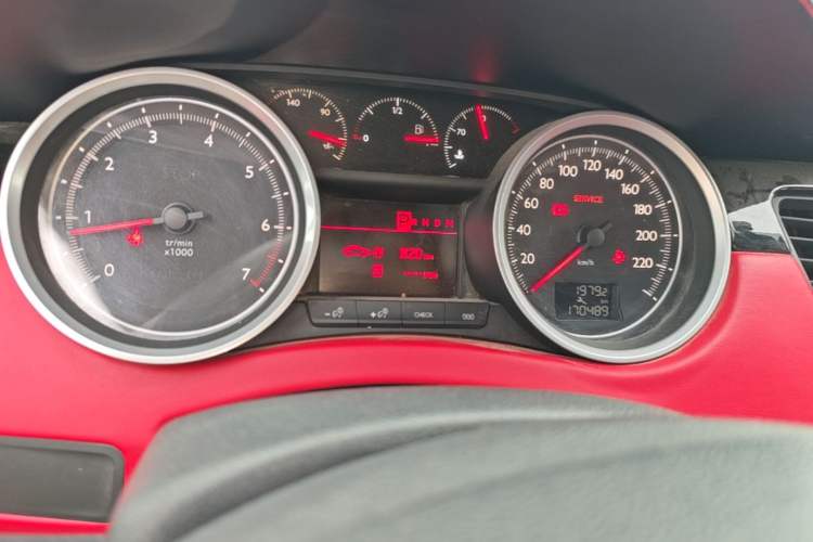 Used Peugeot 508 2012 2.0L Automatic Sunroof Classic Edition Instrument Cluster