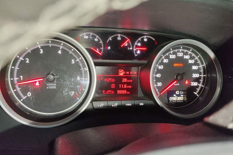 Used Peugeot 508 2012 2.0L Automatic Smart Enjoyment Version Instrument Cluster