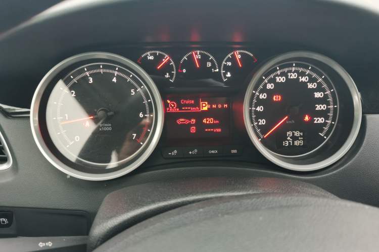 Used Peugeot 508 2012 2.0L Automatic Smart Enjoyment Version Instrument Cluster