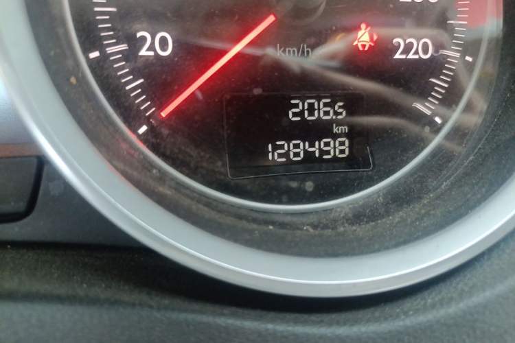 Used Peugeot 508 2012 2.0L Automatic Smart Enjoyment Version Odometer Close Up