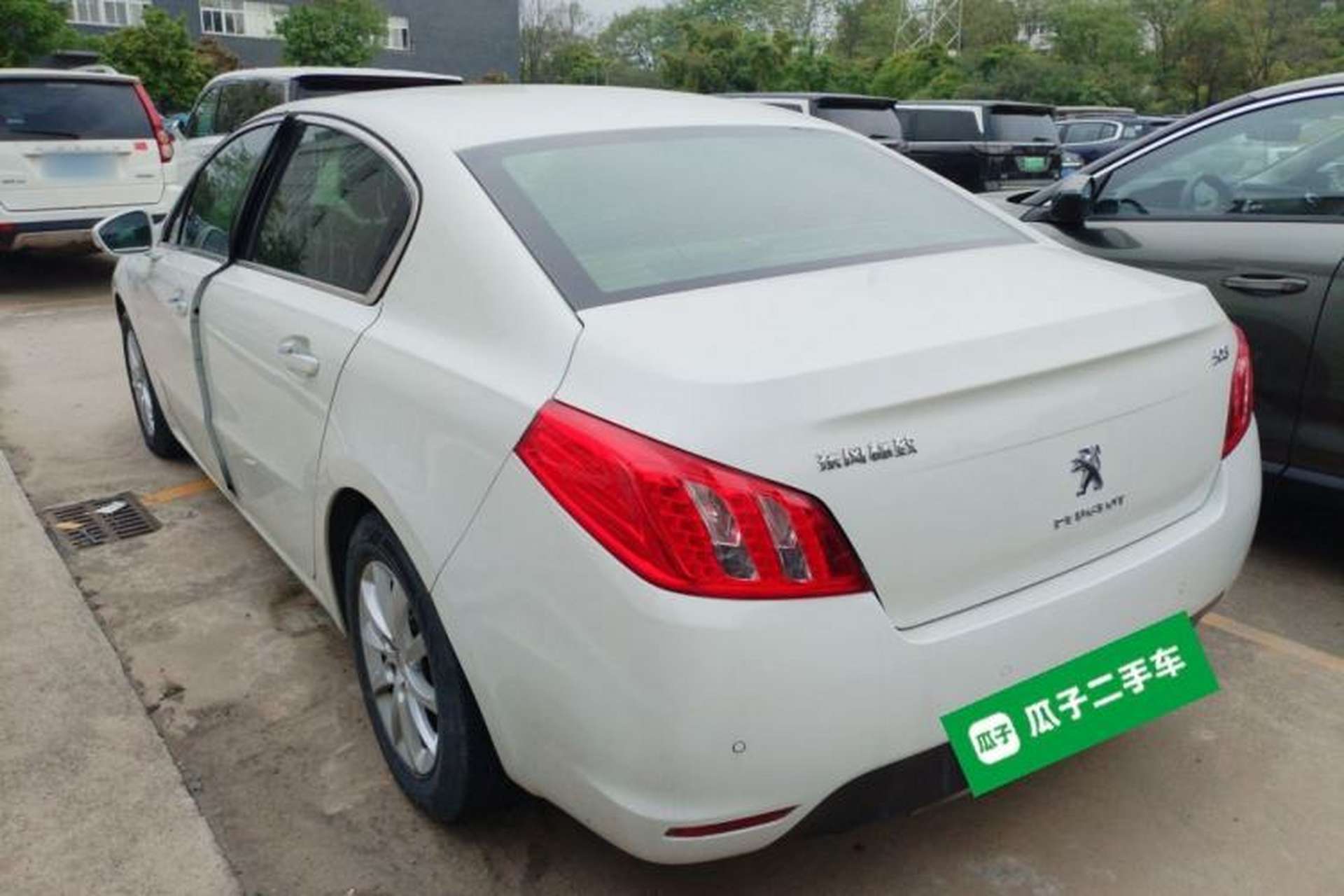 Used Peugeot 508 2012 2.0L Automatic Sunroof Classic Edition Rear Left 45 Deg