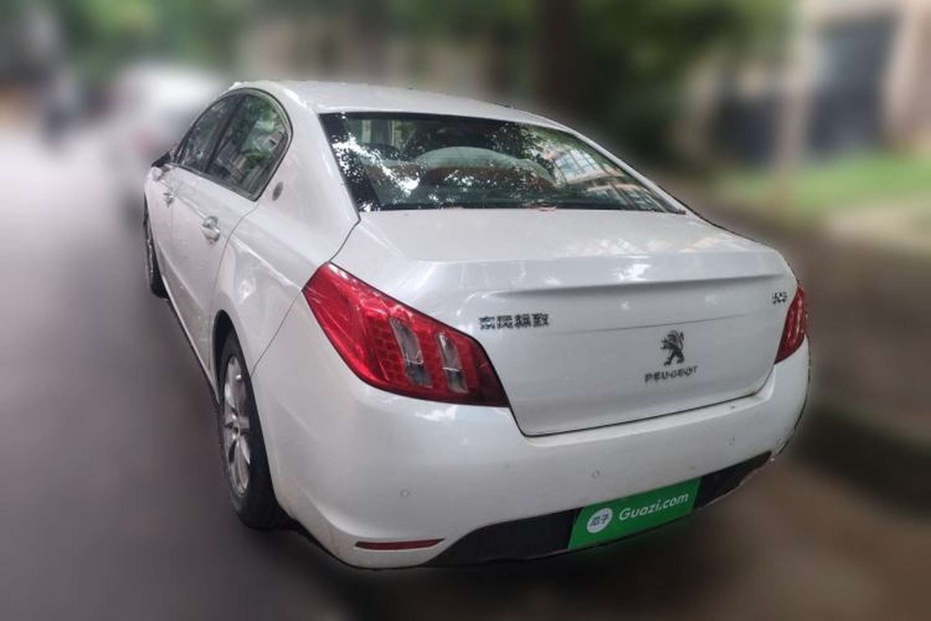 Used Peugeot 508 2012 2.0L Automatic Sunroof Classic Edition Rear Left 45 Deg
